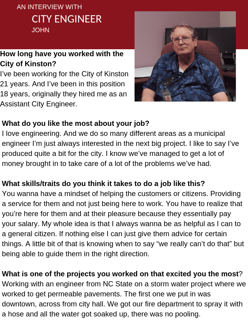 City Engineer Profile