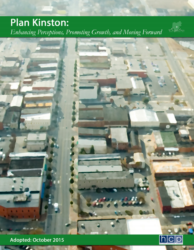 Plan Kinston cover page