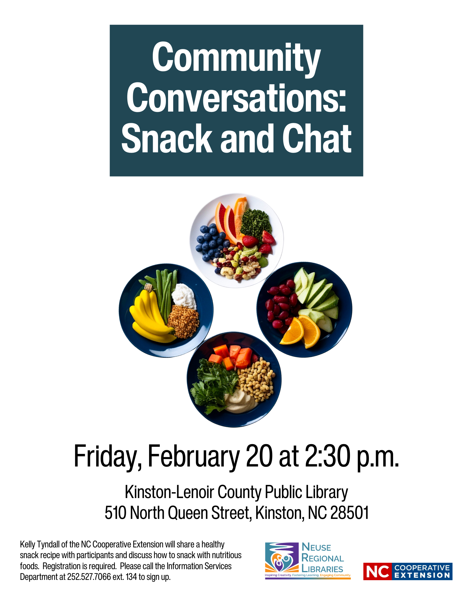Community Conversations (Snack and Chat)