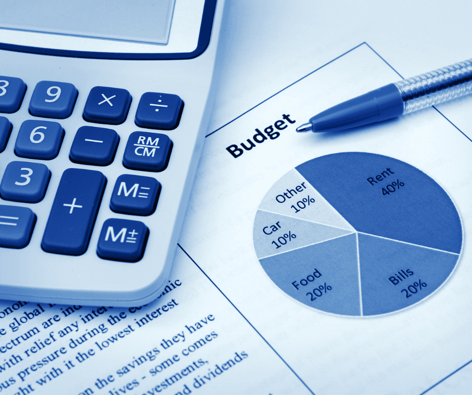 Graphic Image of Budget Items